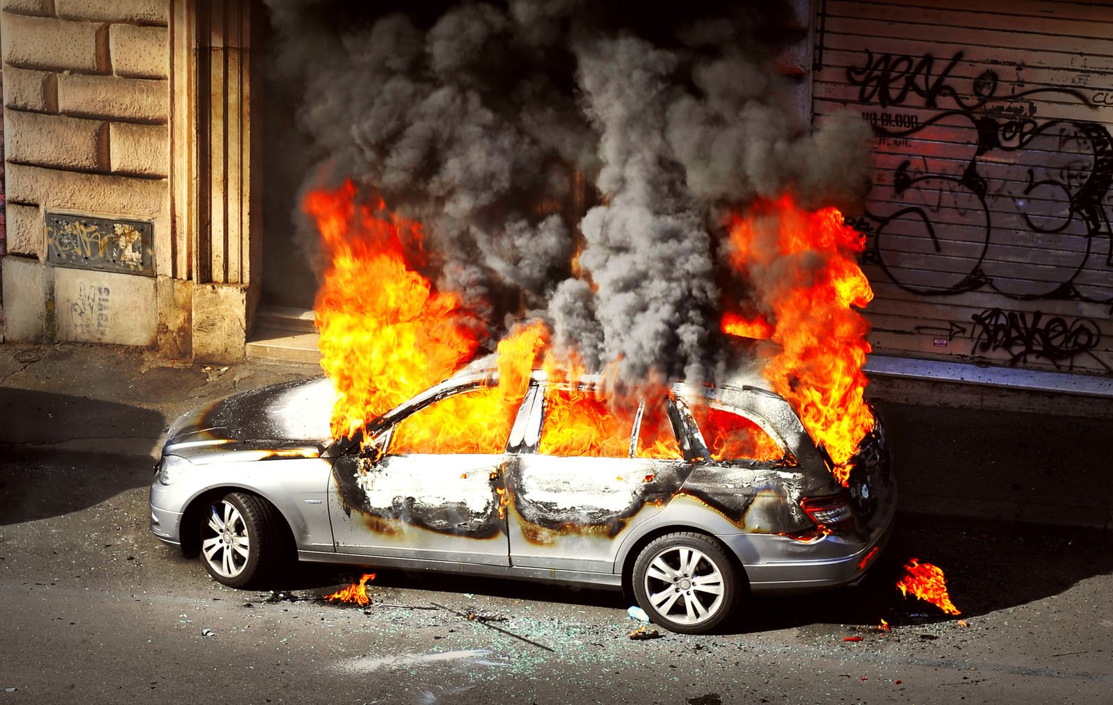 Does auto insurance cover arson?